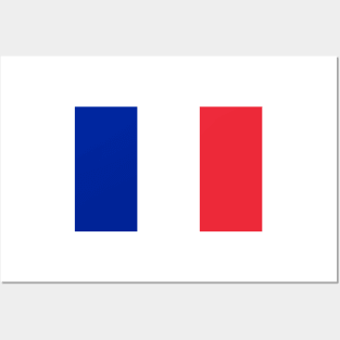 France National Flag Posters and Art